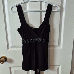 Black Sleeveless Top